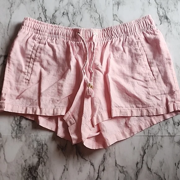 Lilly Pulitzer Pink High Waist Shorts - Picture 1 of 4